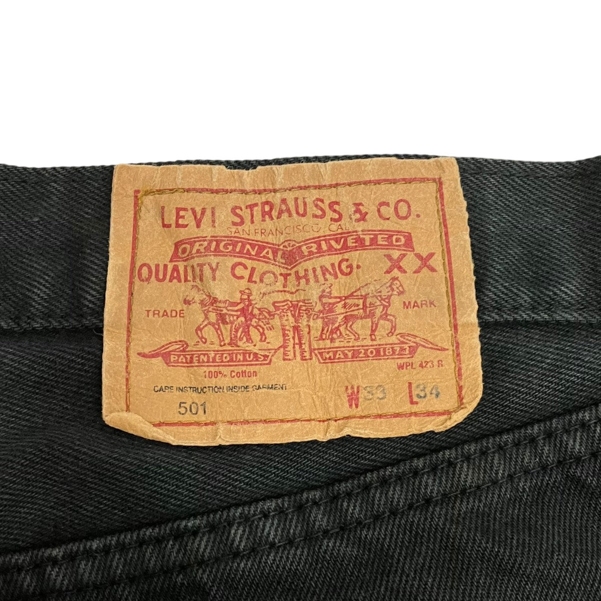 LEVI’S 90sデニムパンツ23 411610 3892 古着・中古-5枚目のアイテム画像