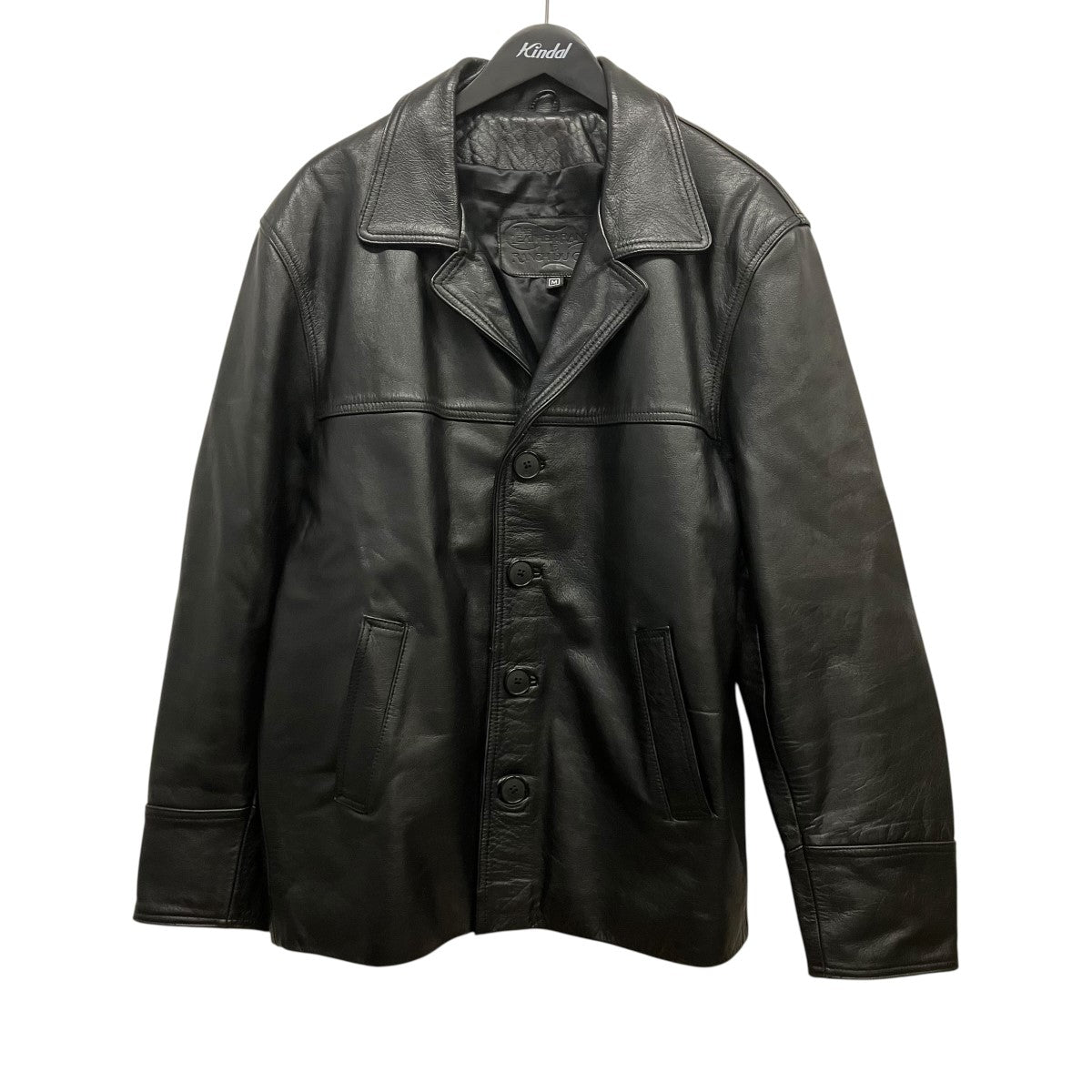 VINTAGE カウレザーカーコート 古着・中古-1枚目のアイテム画像