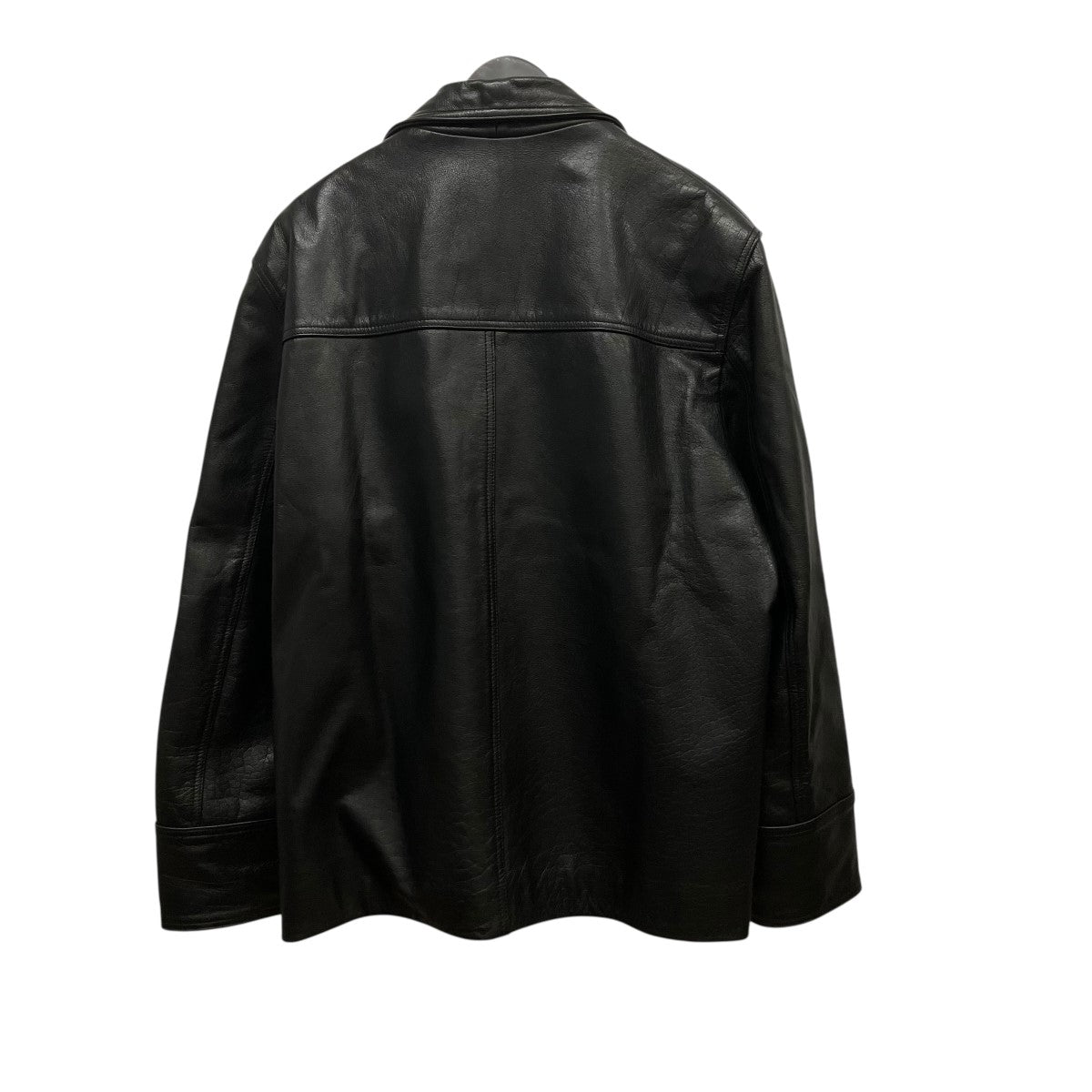 VINTAGE カウレザーカーコート 古着・中古-2枚目のアイテム画像