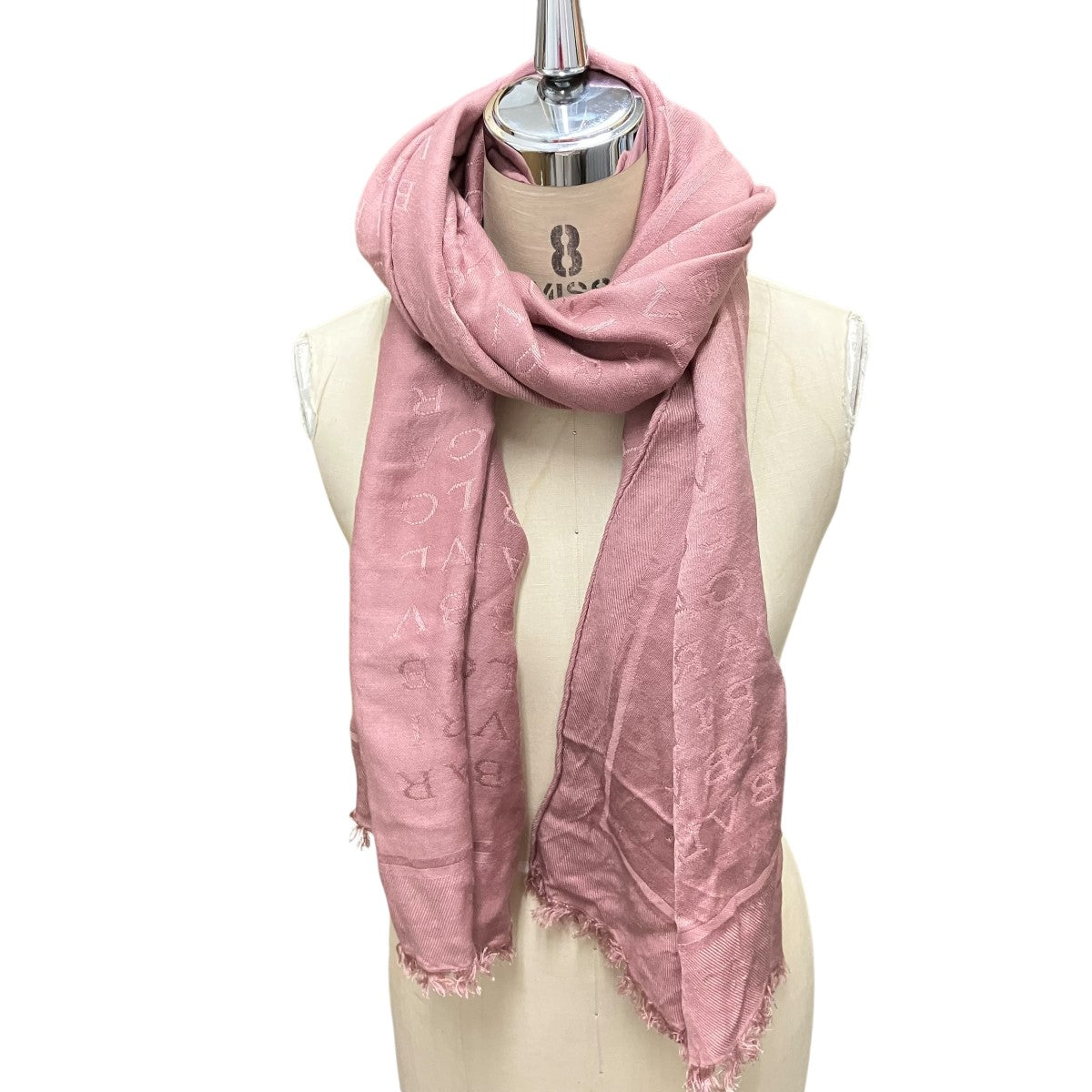 BVLGARI(ブルガリ) 総柄スカーフ ピンク サイズ ONE SIZE｜【公式