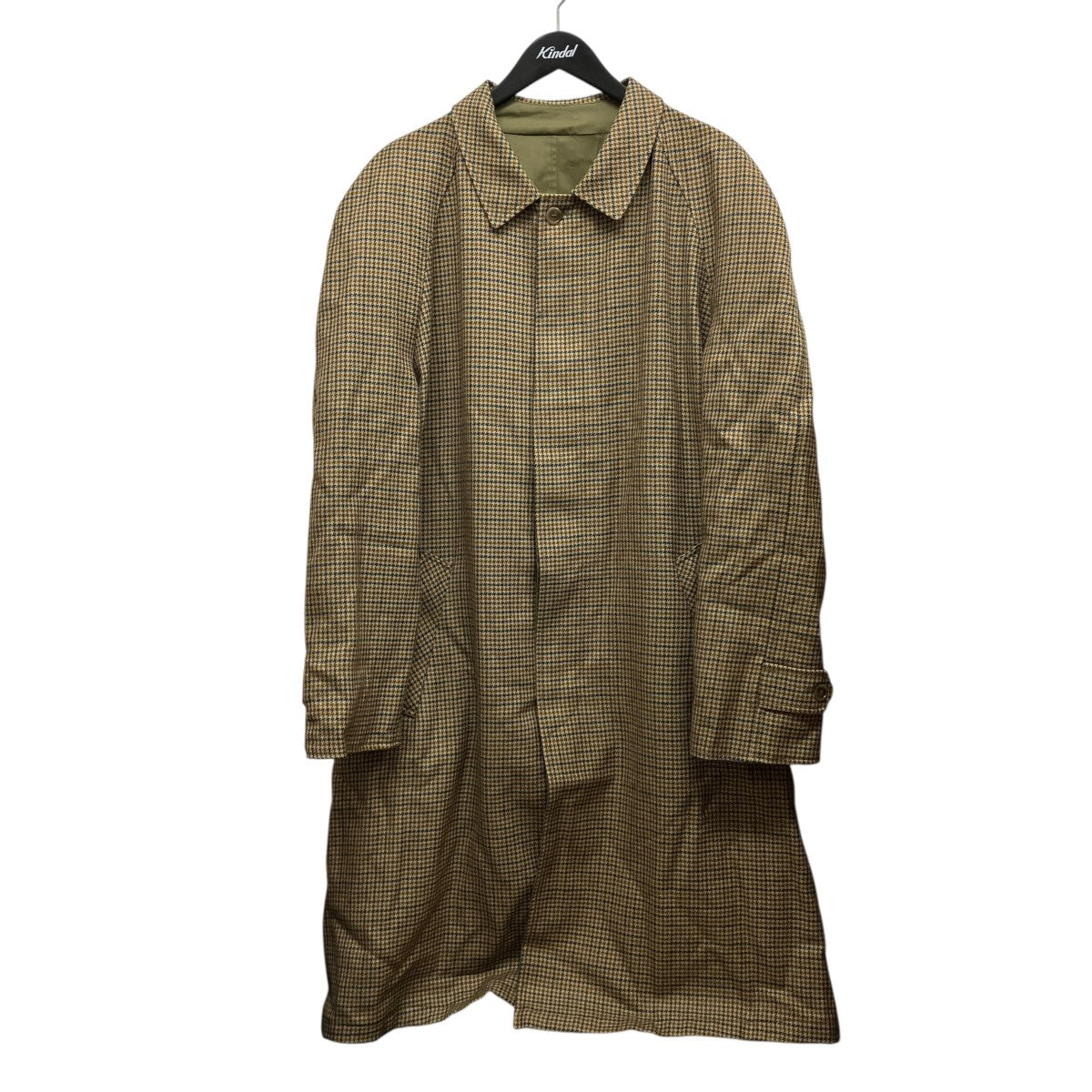 リバーシブルコットンロングトレンチコート335561