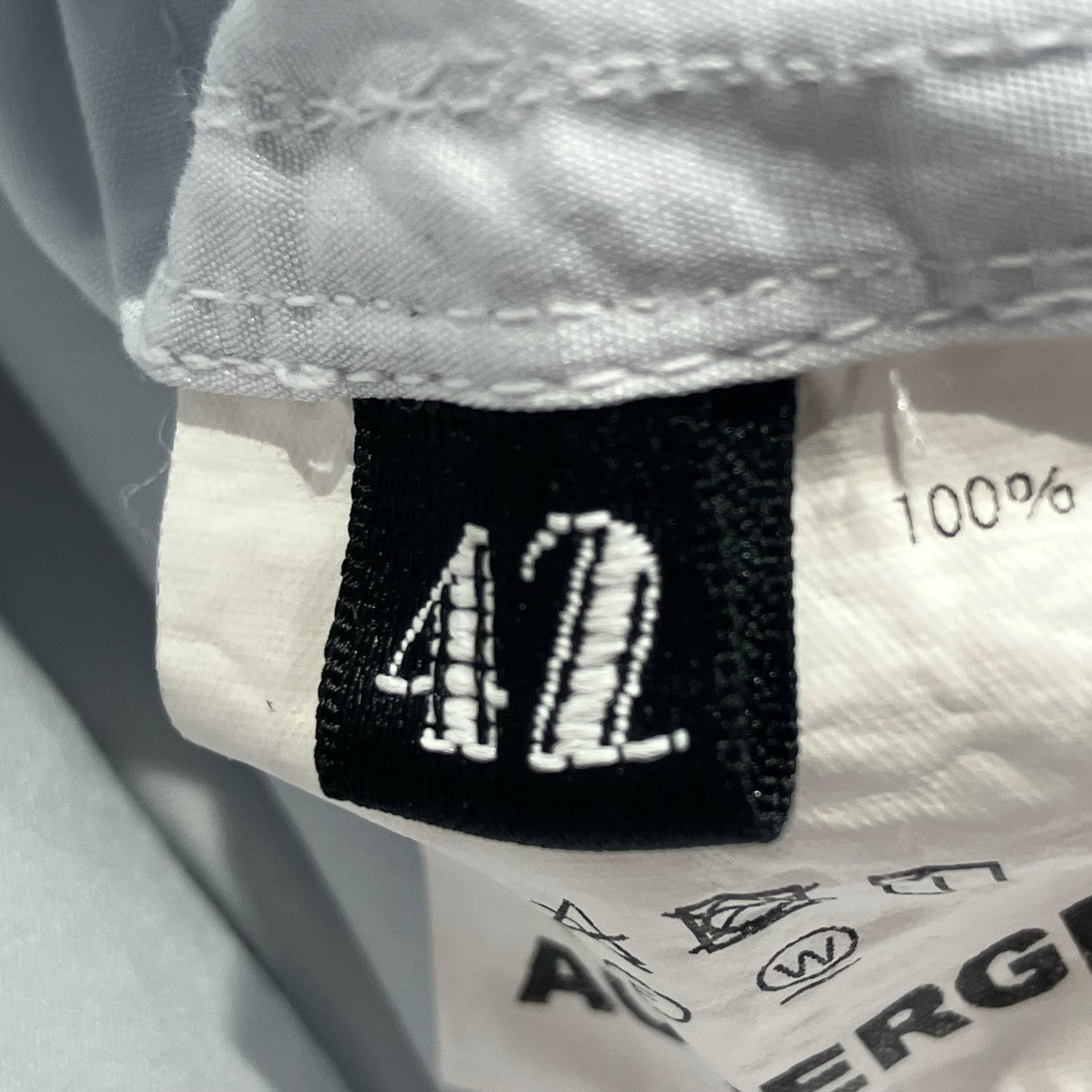 バンドカラーシャツ