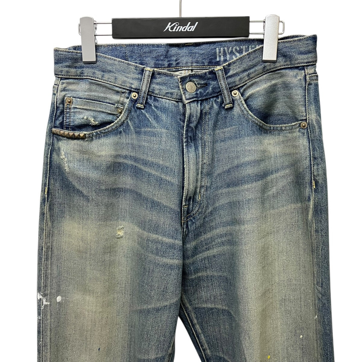 Hysteric Glamour 60’S XXストレートデニムRAPK加工デニムパンツ02231AP09 古着・中古-3枚目のアイテム画像