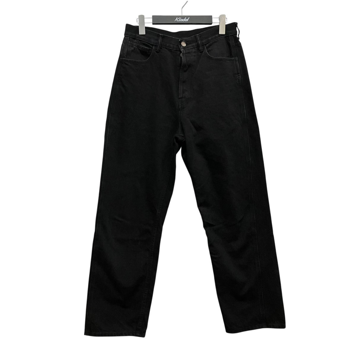 MEDIUM BAGGY BLACK DENIM PANTSバギーブラックデニムパンツ20269158