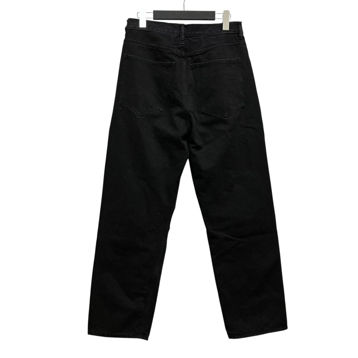 MEDIUM BAGGY BLACK DENIM PANTSバギーブラックデニムパンツ20269158