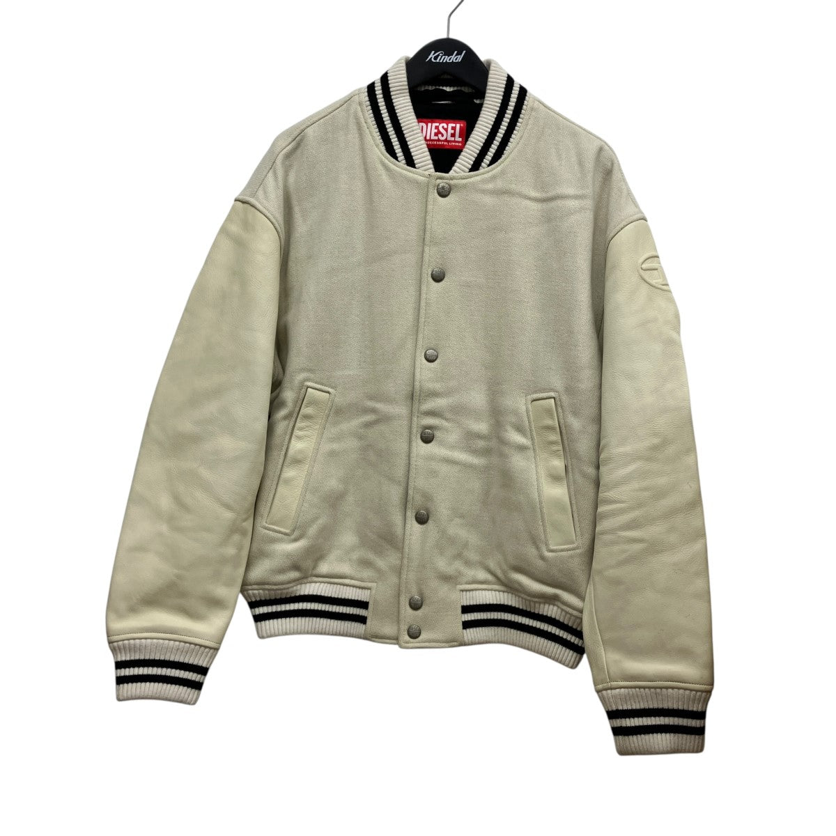 L-FRANZレザー切替バーシティジャケットA10463
