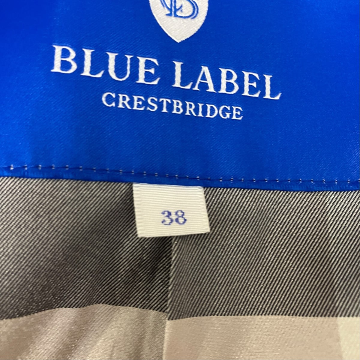 BLUE LABEL CRESTBRIDGE ラビットファーチェスターコート55B35-879-40 古着・中古-6枚目のアイテム画像