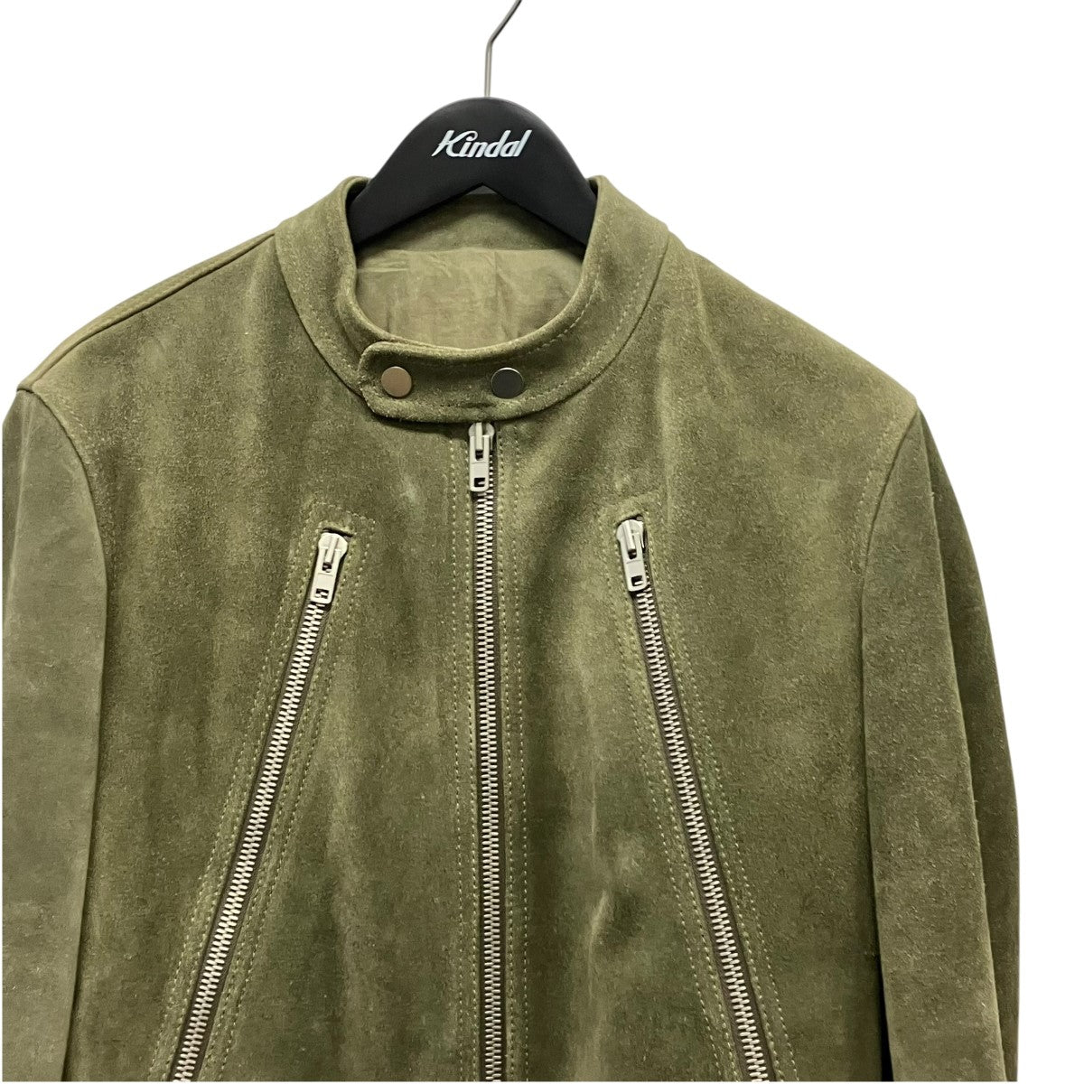 Maison Margiela 19AWカーフレザー八の字ライダース ジャケットS50AM0413 古着・中古-4枚目のアイテム画像