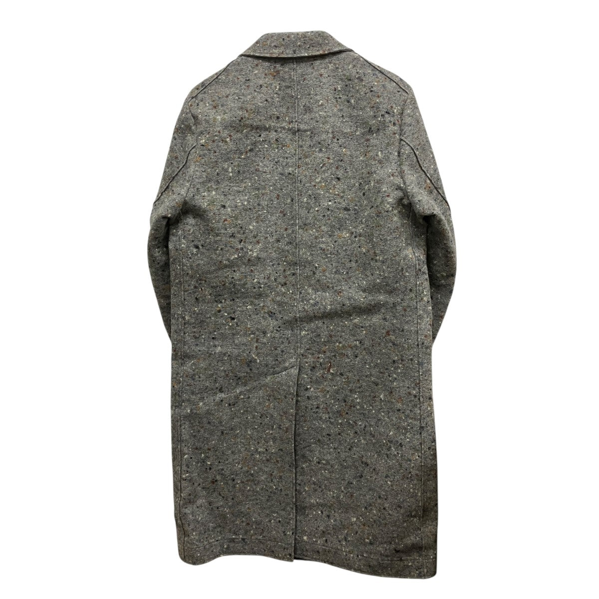 HERNO ネップウールロングコートCA02MI01-33302-9400 古着・中古-2枚目のアイテム画像