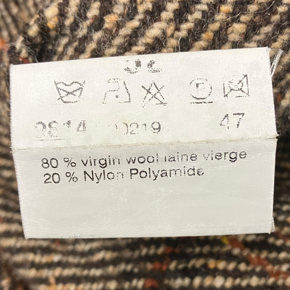 drykorn for beautiful people ウールチェックジャケット103782 古着・中古-7枚目のアイテム画像
