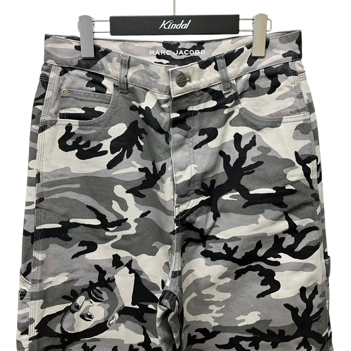 MARC JACOBS Camo Oversized Jeanカモオーバーサイズパンツ2S5RBT003D12 古着・中古-3枚目のアイテム画像