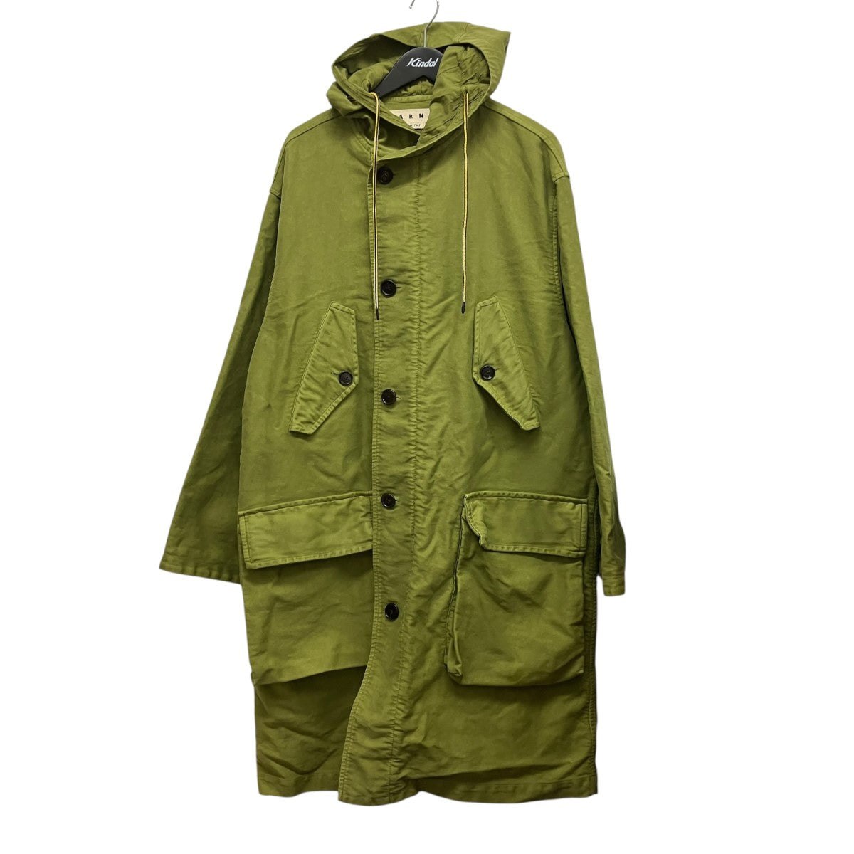 MARNI 23AWコットンモッズコートSUMU0000GU USCS48 古着・中古-1枚目のアイテム画像