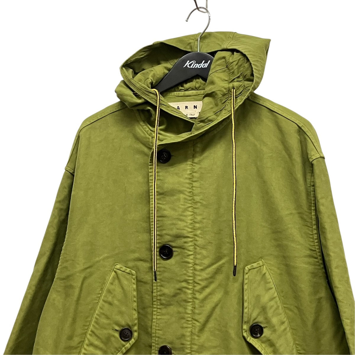 MARNI 23AWコットンモッズコートSUMU0000GU USCS48 古着・中古-4枚目のアイテム画像