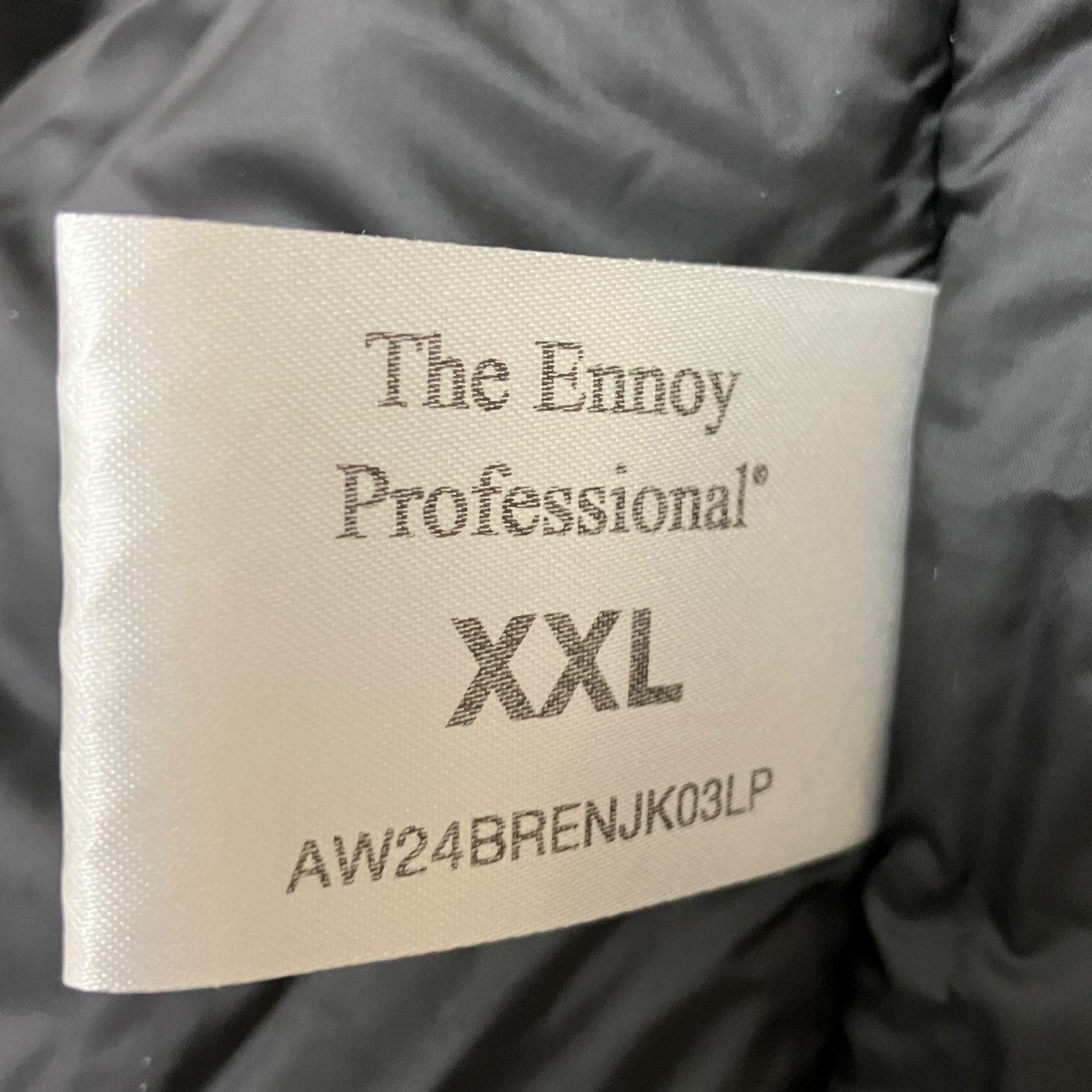 THE ENNOY PROFESSIONAL 24AWフーデッドパテッドジャケットAW24BRENJK03LP Padded Jacket 古着・中古-6枚目のアイテム画像