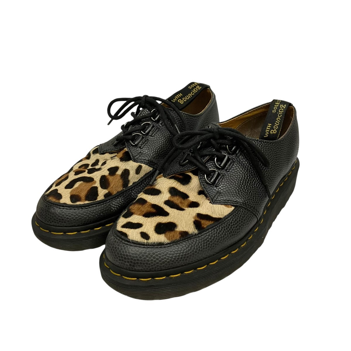 stussy×Dr．Martens Bailey 3ハラコレザーシューズGV07R 古着・中古-1枚目のアイテム画像