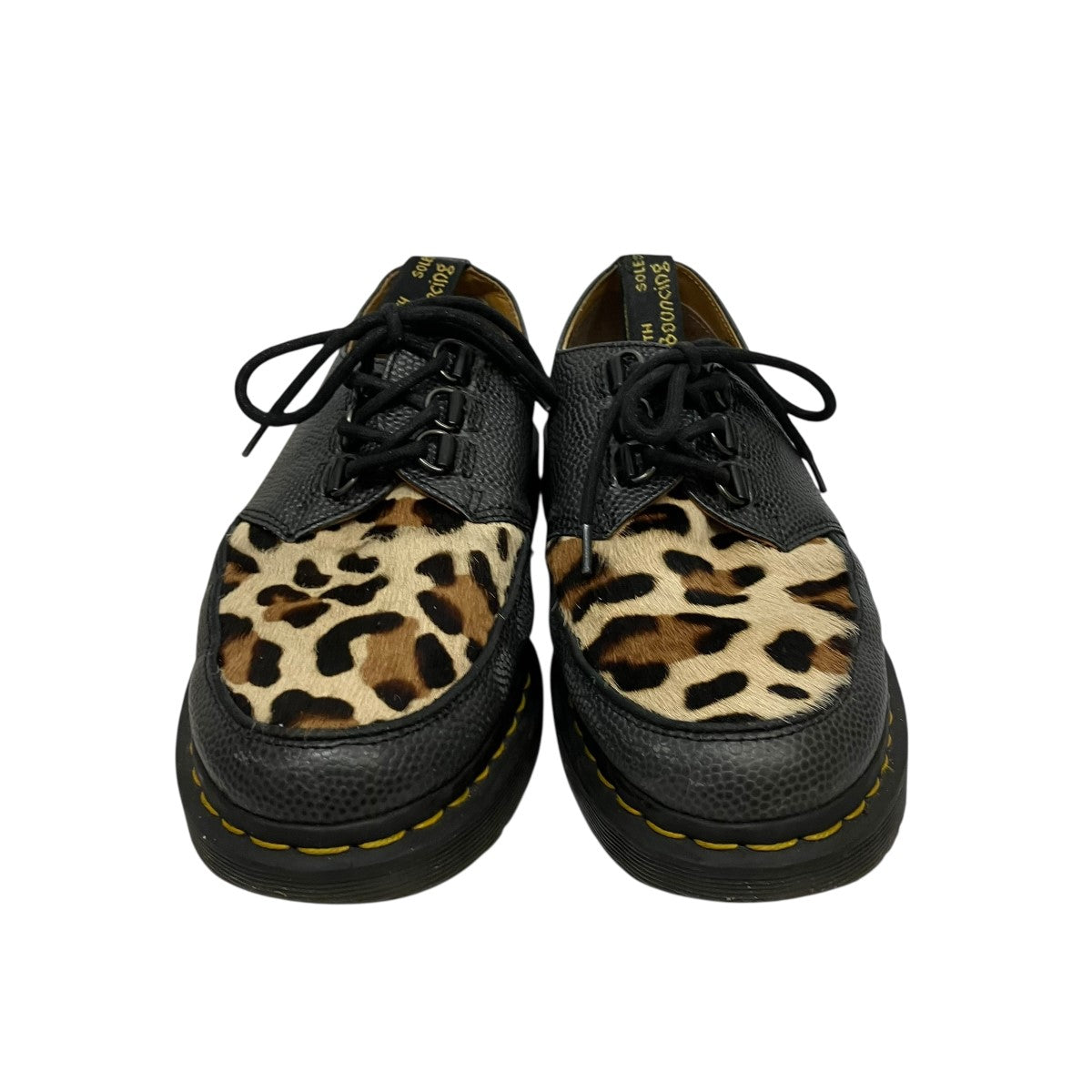 stussy×Dr．Martens Bailey 3ハラコレザーシューズGV07R 古着・中古-2枚目のアイテム画像