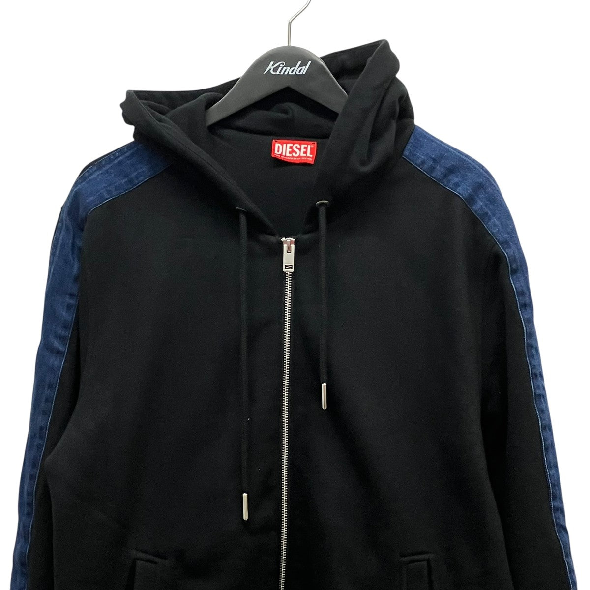 DIESEL フーデッドジップアップパーカーA130400KLAY 古着・中古-3枚目のアイテム画像
