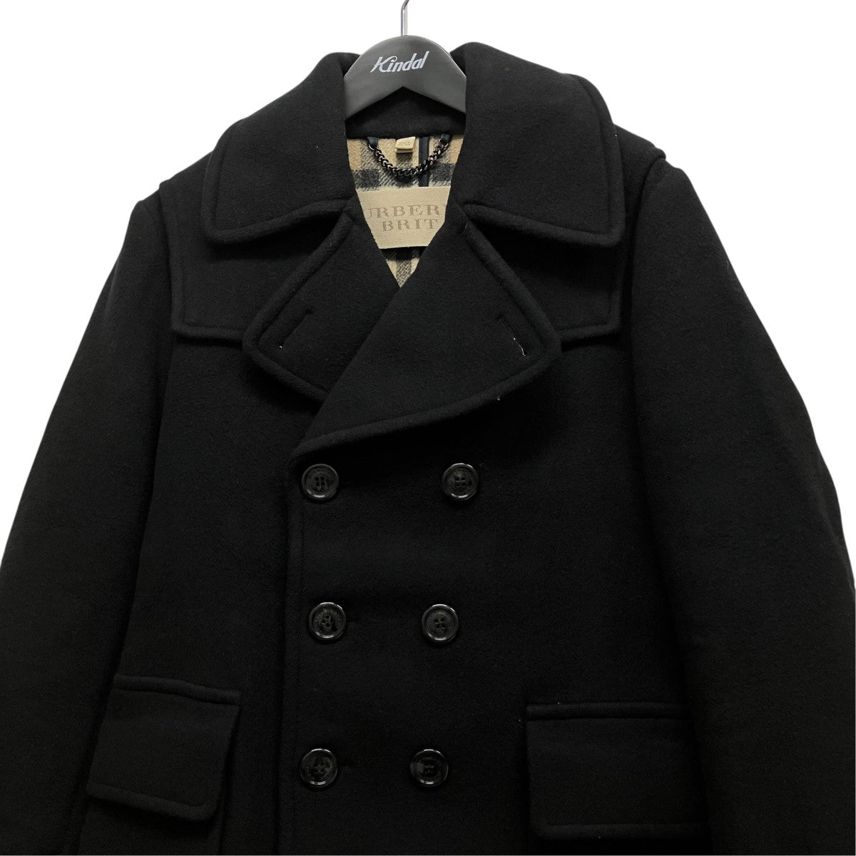 BURBERRY BRIT(バーバリーブリット) ウールコート ブラック サイズ S