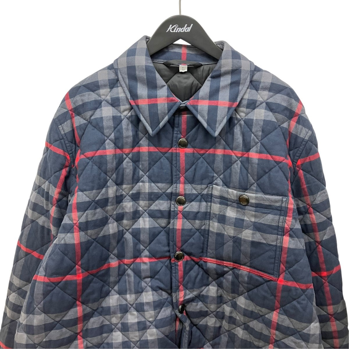 BURBERRY キルティングチェックジャケット8084188 古着・中古-4枚目のアイテム画像