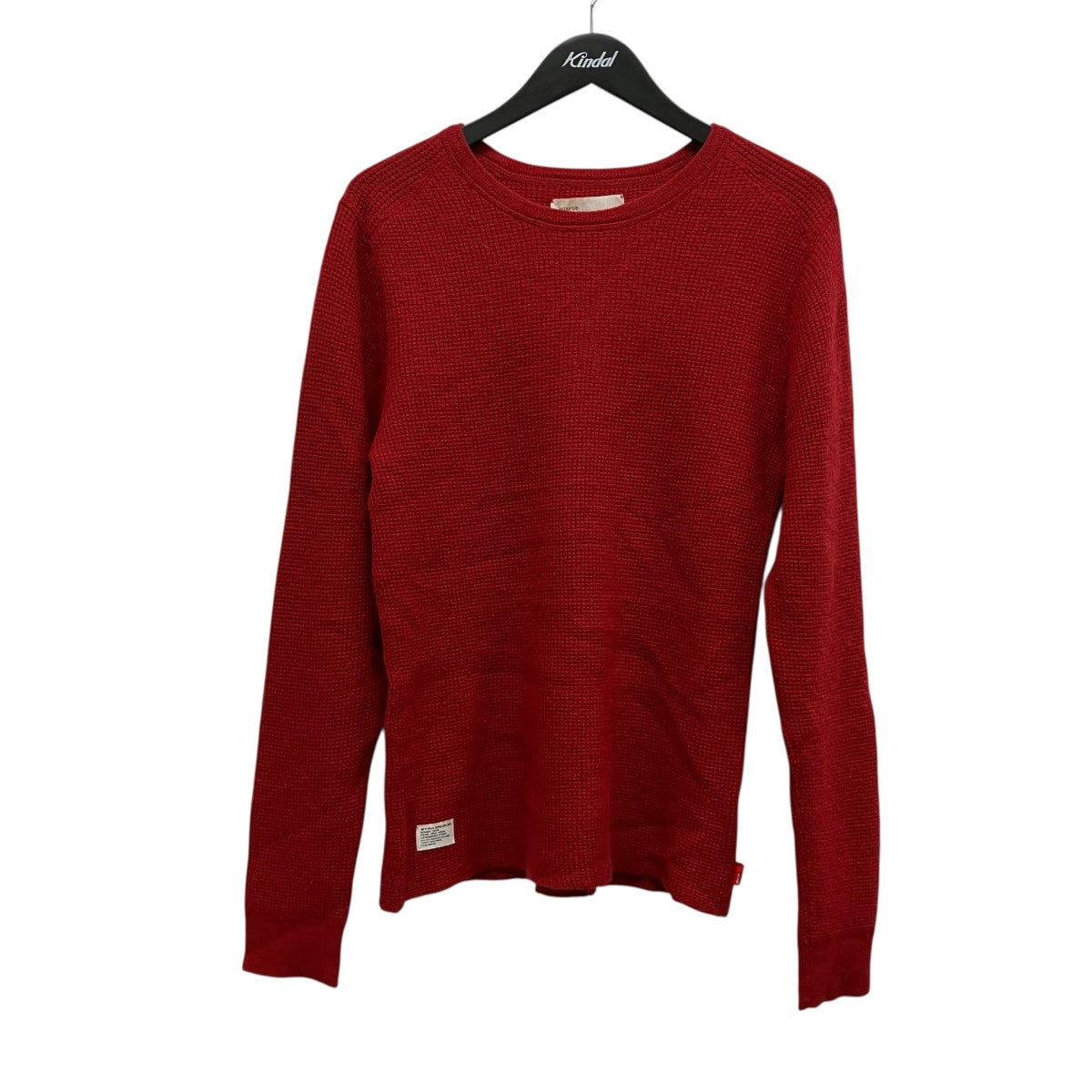 WAFFLEワッフルカシミヤニット102MADT-KNM02