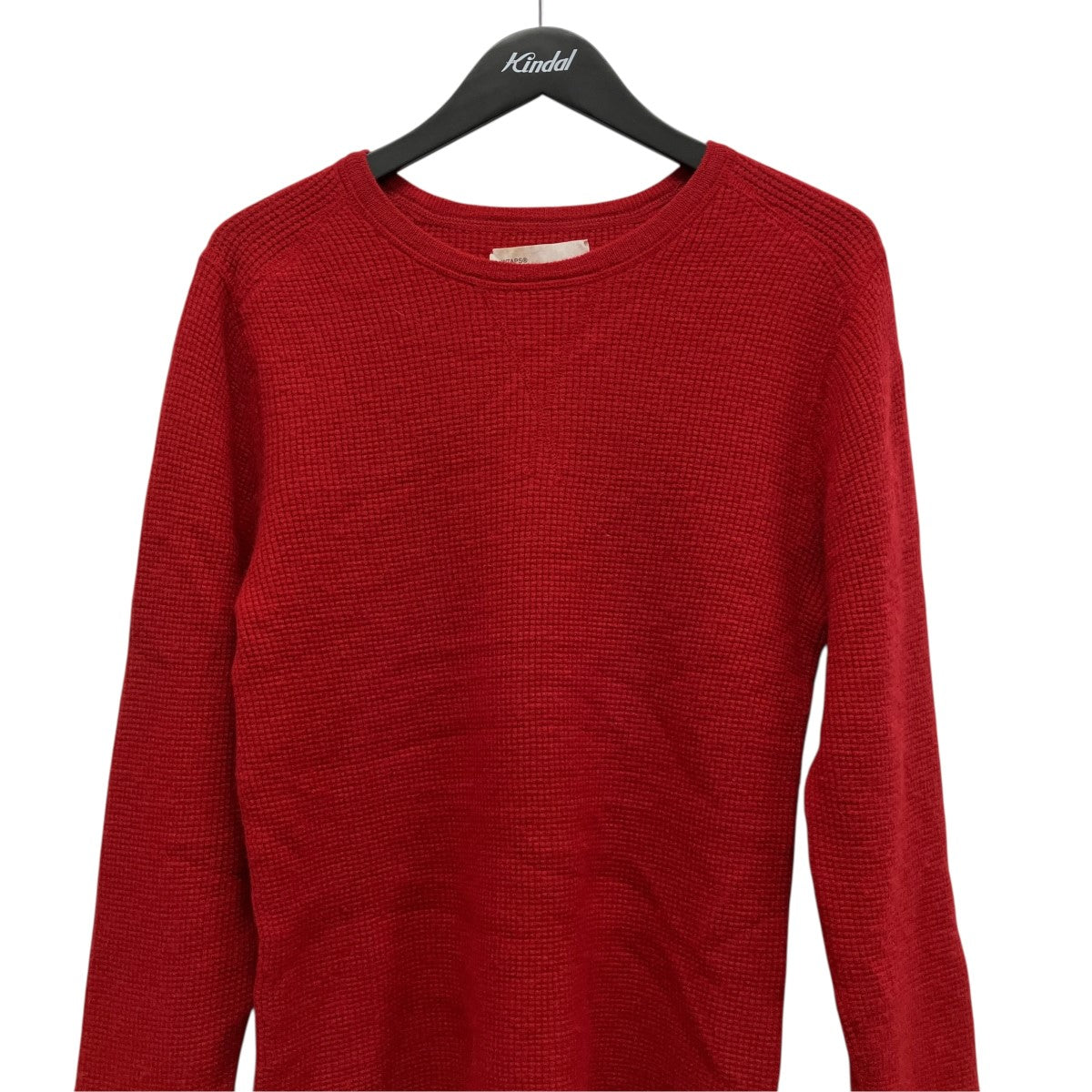 WAFFLEワッフルカシミヤニット102MADT-KNM02