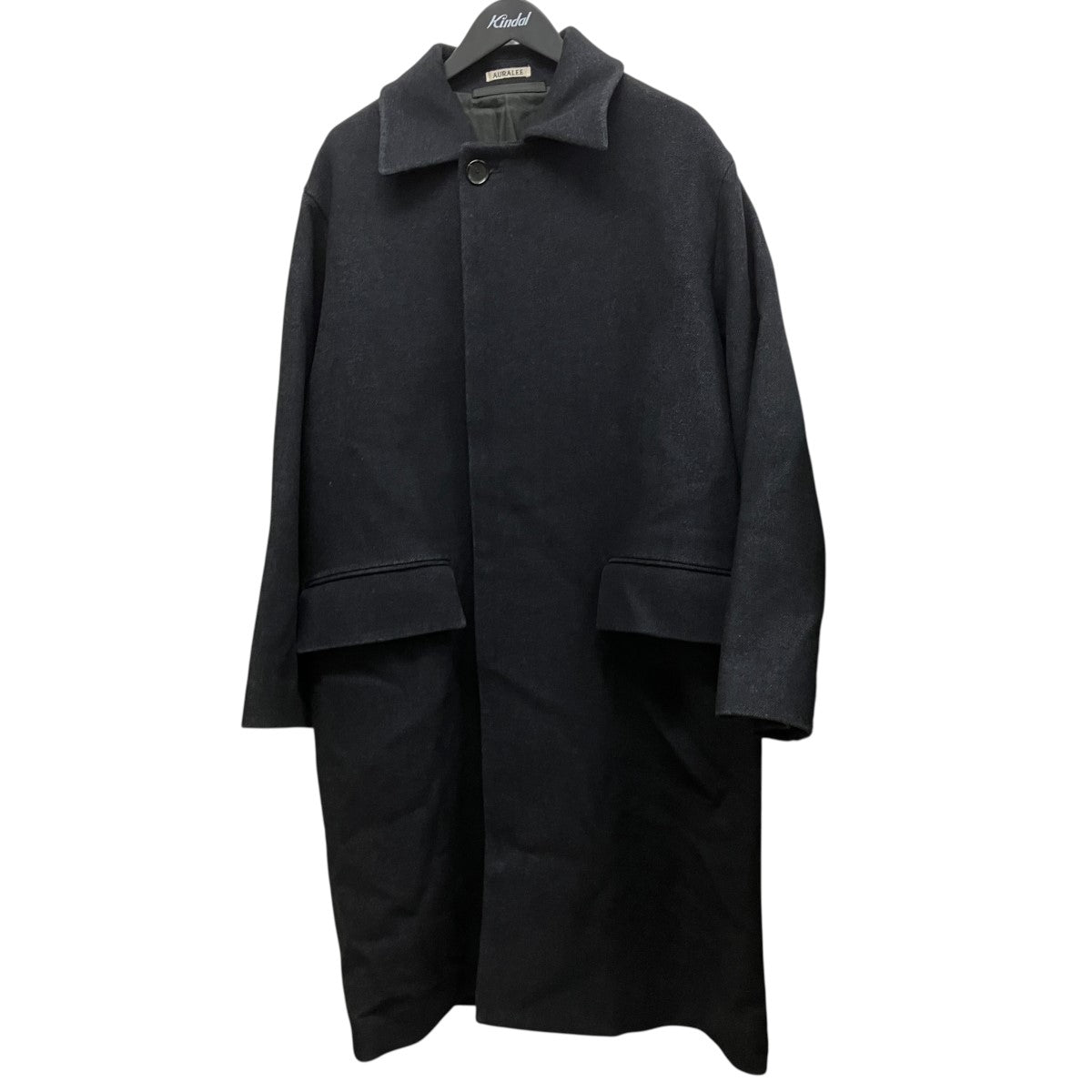 WOOL SILK MELTON SOUTIEN COLLAR COATウールステンカラーコートA9AC01SN
