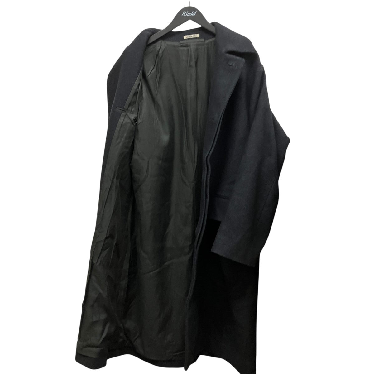WOOL SILK MELTON SOUTIEN COLLAR COATウールステンカラーコートA9AC01SN