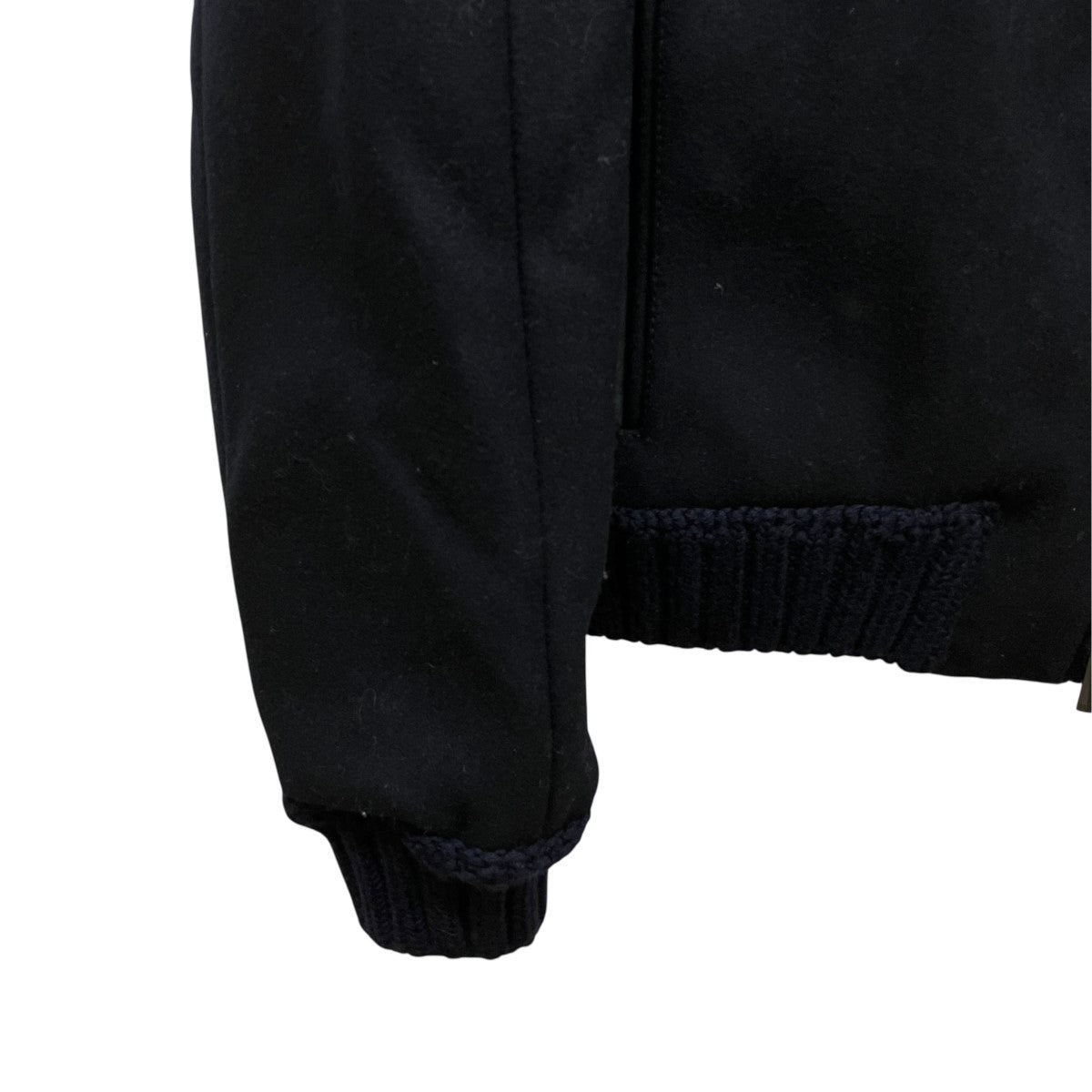 レザーウールグラデーションジャケットFW0677 P7P
