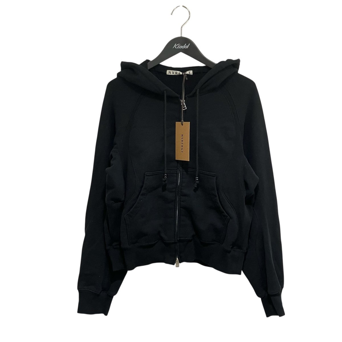 NVRFRGT 25SSPANELLED ZIP UP HOODIEダブルジップパーカーNF251T01 古着・中古-1枚目のアイテム画像