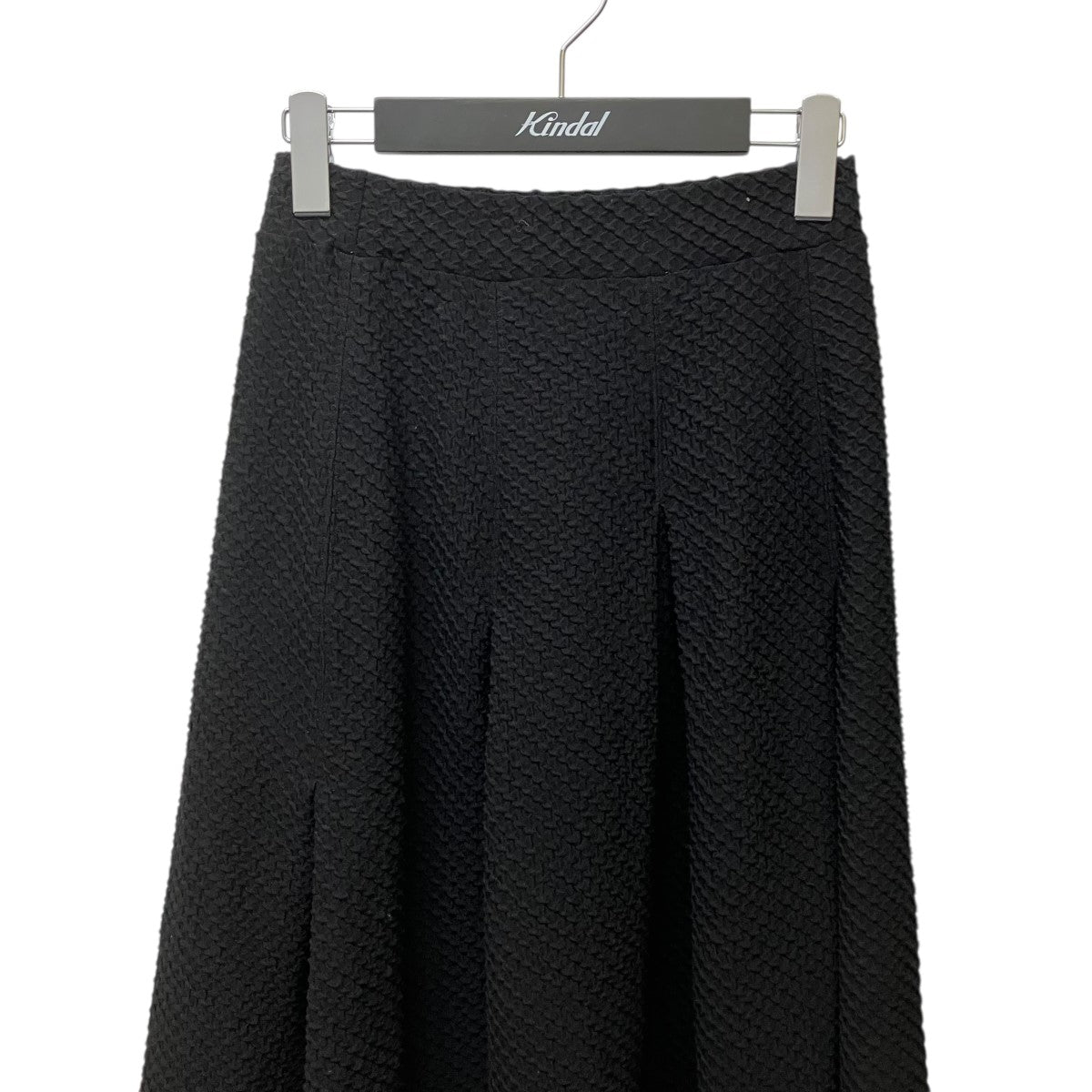 mame kurogouchi 25AWShirring Jersey Jacquard Flare SkirtシャーリングフレアスカートMM25FW-JS041 古着・中古-3枚目のアイテム画像