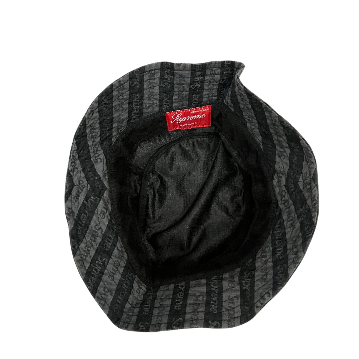 Supreme(シュプリーム) ジャガードロゴクラッシャーバケットハット
