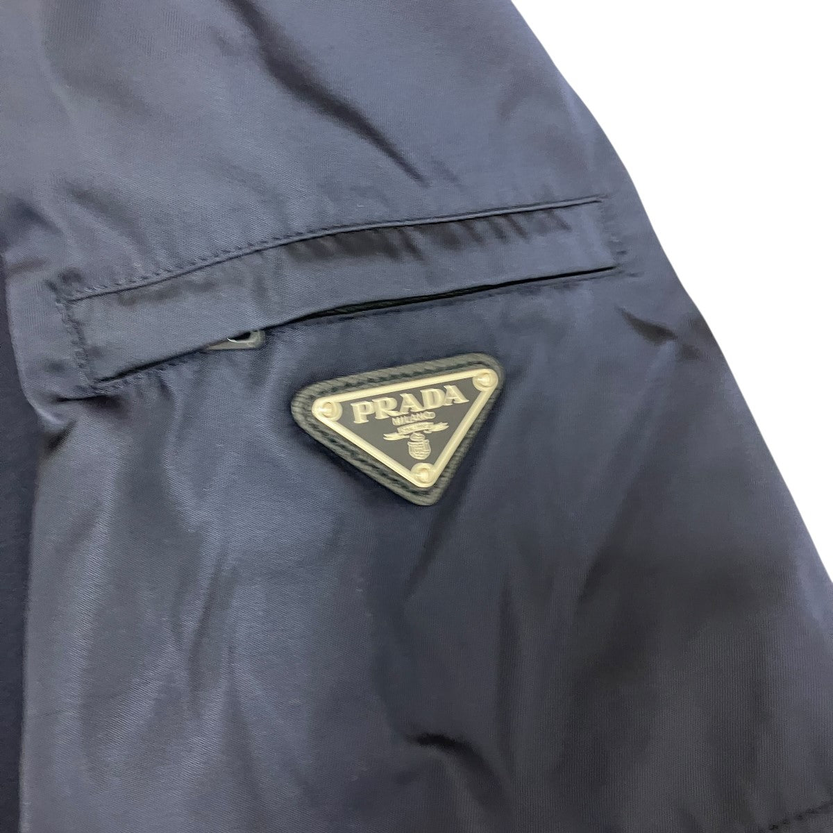 トライアングルプレートナイロン切替TシャツUJN710