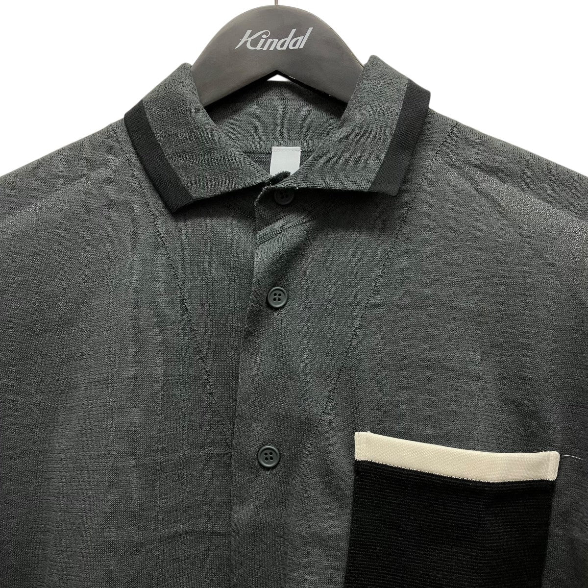 CFCL TC HIGH GAUGE LONG SLEEVE SHIRTポケット長袖シャツCF007KJ192 古着・中古-3枚目のアイテム画像