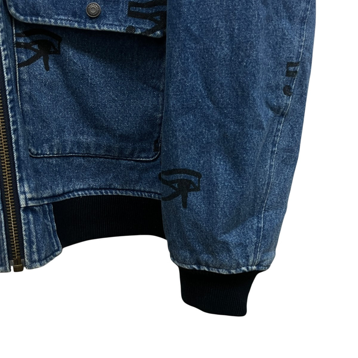 13AWHooded Denim Work Jacketフーデットボアデニムジャケット
