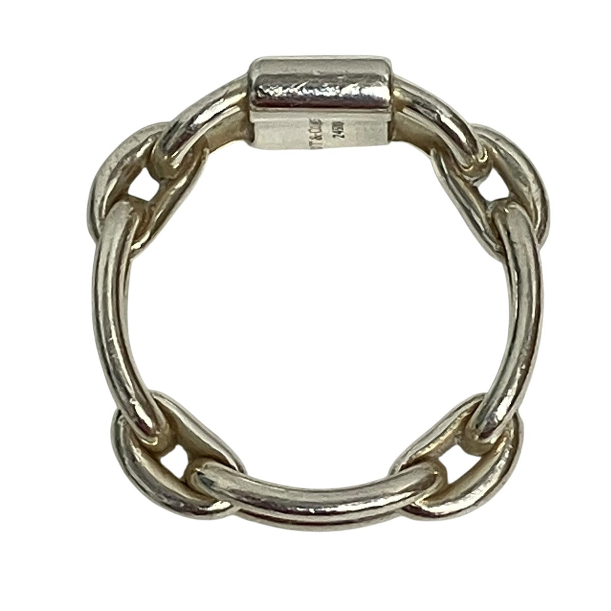 Tiffany ＆ Co．(ティファニー) スモールダブルロックリング シルバー