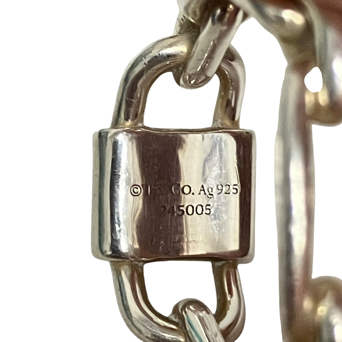 Tiffany ＆ Co．(ティファニー) スモールダブルロックリング シルバー