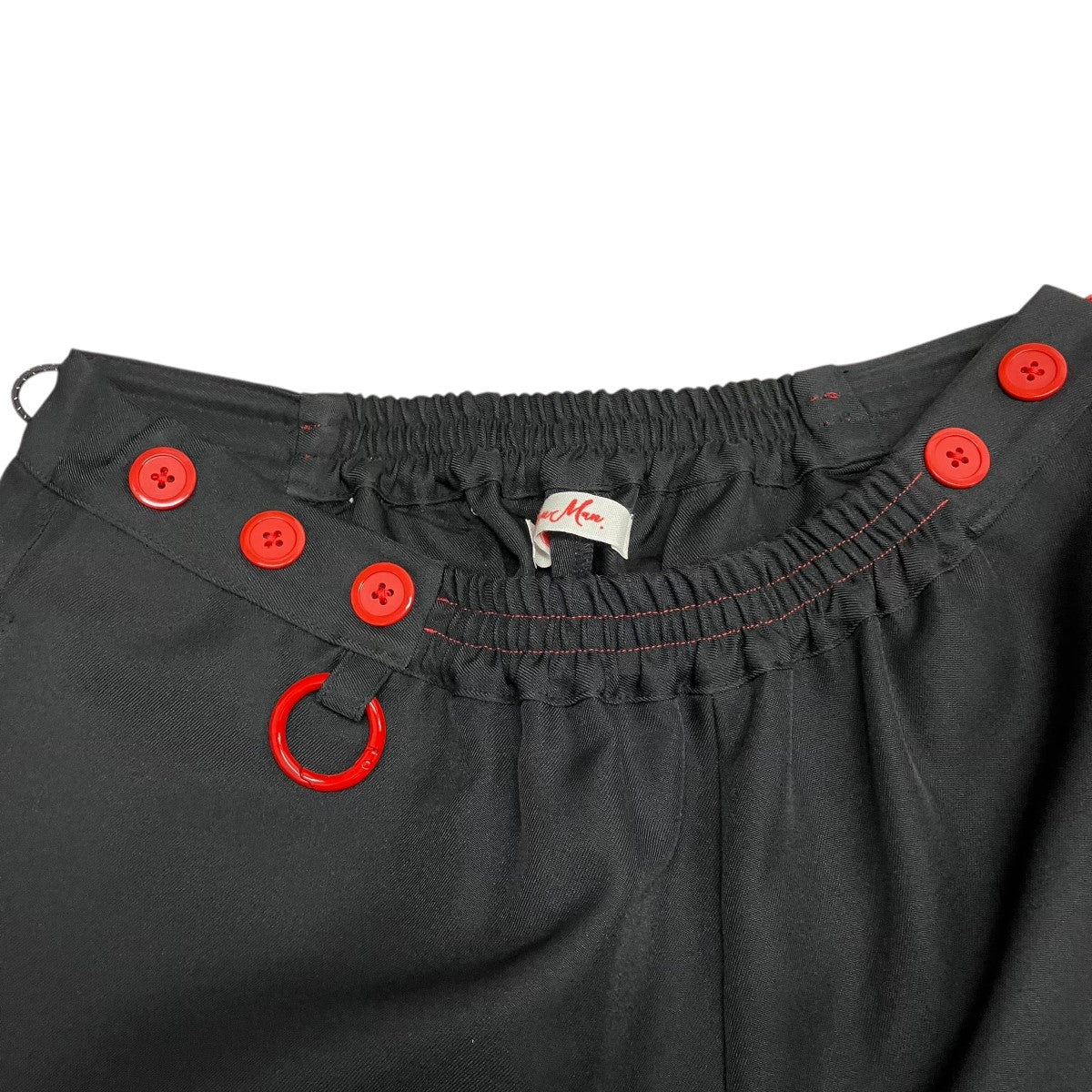 ポリエステルサイドボタンパンツ25fw-SY019