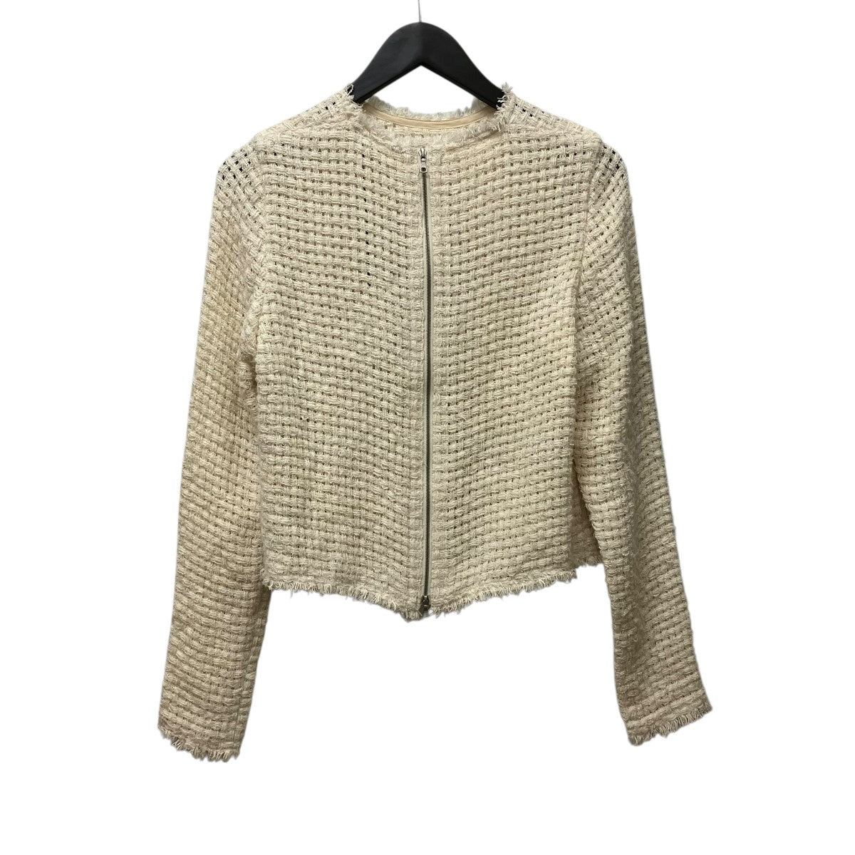AURALEE 24SSHOMESPUN SUMMER TWEED MESH P／OホームスパンサマーツイードメッシュプルオーバーA24SP04HM 古着・中古-2枚目のアイテム画像