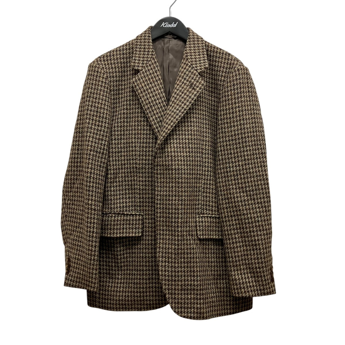 23AWブリティッシュウールツイードオーバージャケットA23AJ02BT BRITISH WOOL TWEED OVER JACKET