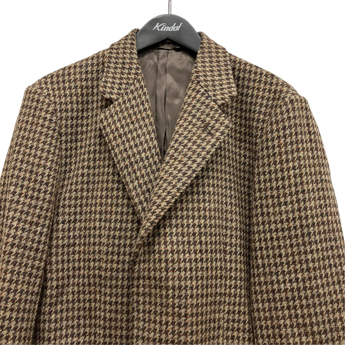 23AWブリティッシュウールツイードオーバージャケットA23AJ02BT BRITISH WOOL TWEED OVER JACKET