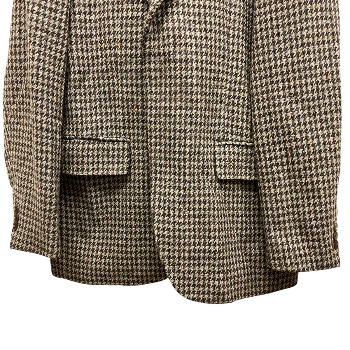 23AWブリティッシュウールツイードオーバージャケットA23AJ02BT BRITISH WOOL TWEED OVER JACKET
