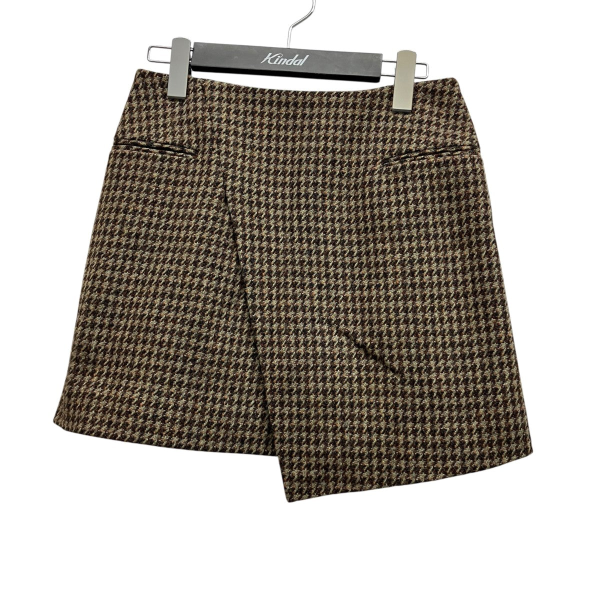 23AWブリティッシュウールツイードスカートA23AS03BT BRITISH WOOL TWEED MINI SKIRT