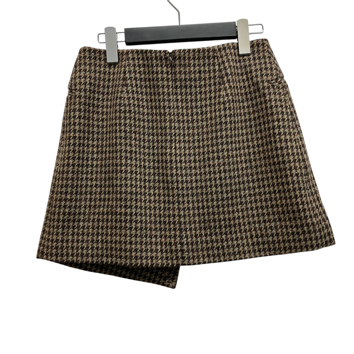 23AWブリティッシュウールツイードスカートA23AS03BT BRITISH WOOL TWEED MINI SKIRT