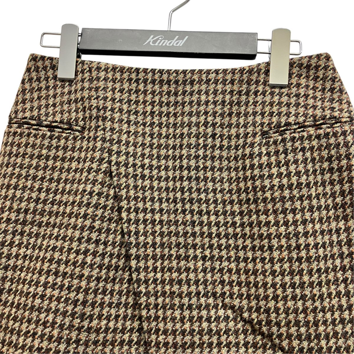 23AWブリティッシュウールツイードスカートA23AS03BT BRITISH WOOL TWEED MINI SKIRT