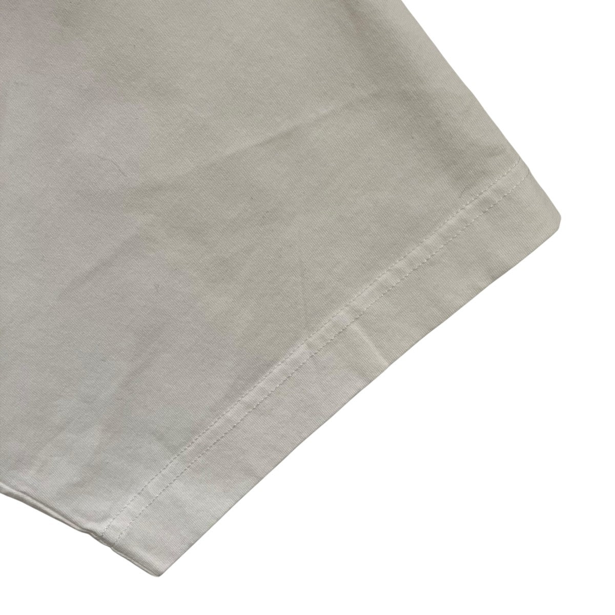 VETMEMES White We Are The People Heart Oversized T-Shirtプリント半袖カットソーUA52TR250W 古着・中古-4枚目のアイテム画像