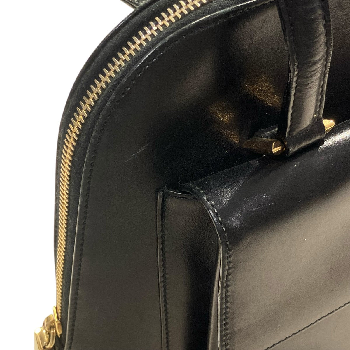 Salvatore Ferragamo レザーハンドバッグ 古着・中古-6枚目のアイテム画像