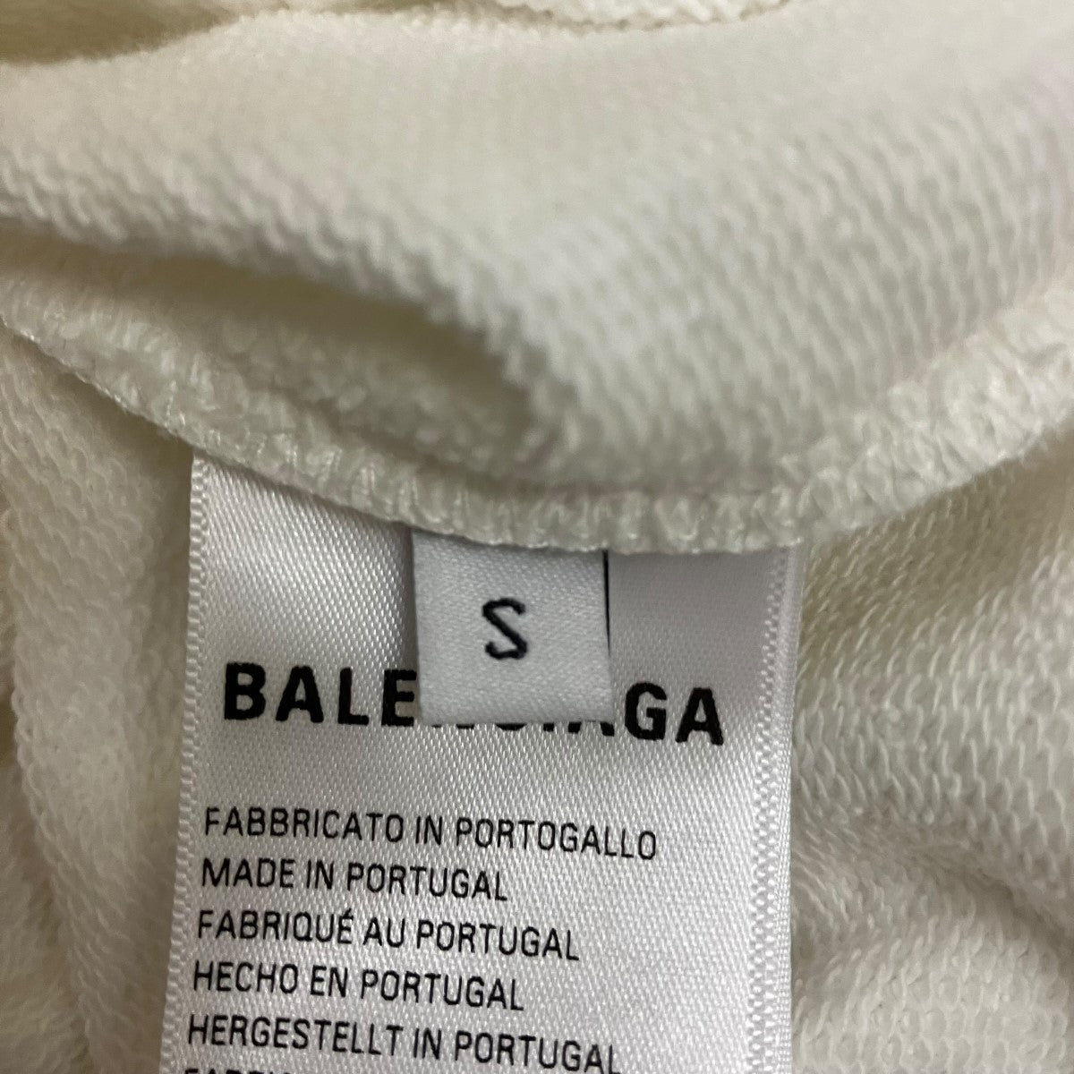 BALENCIAGA(バレンシアガ) Soccer Paris Zip-Hoodieサッカーロゴジップ