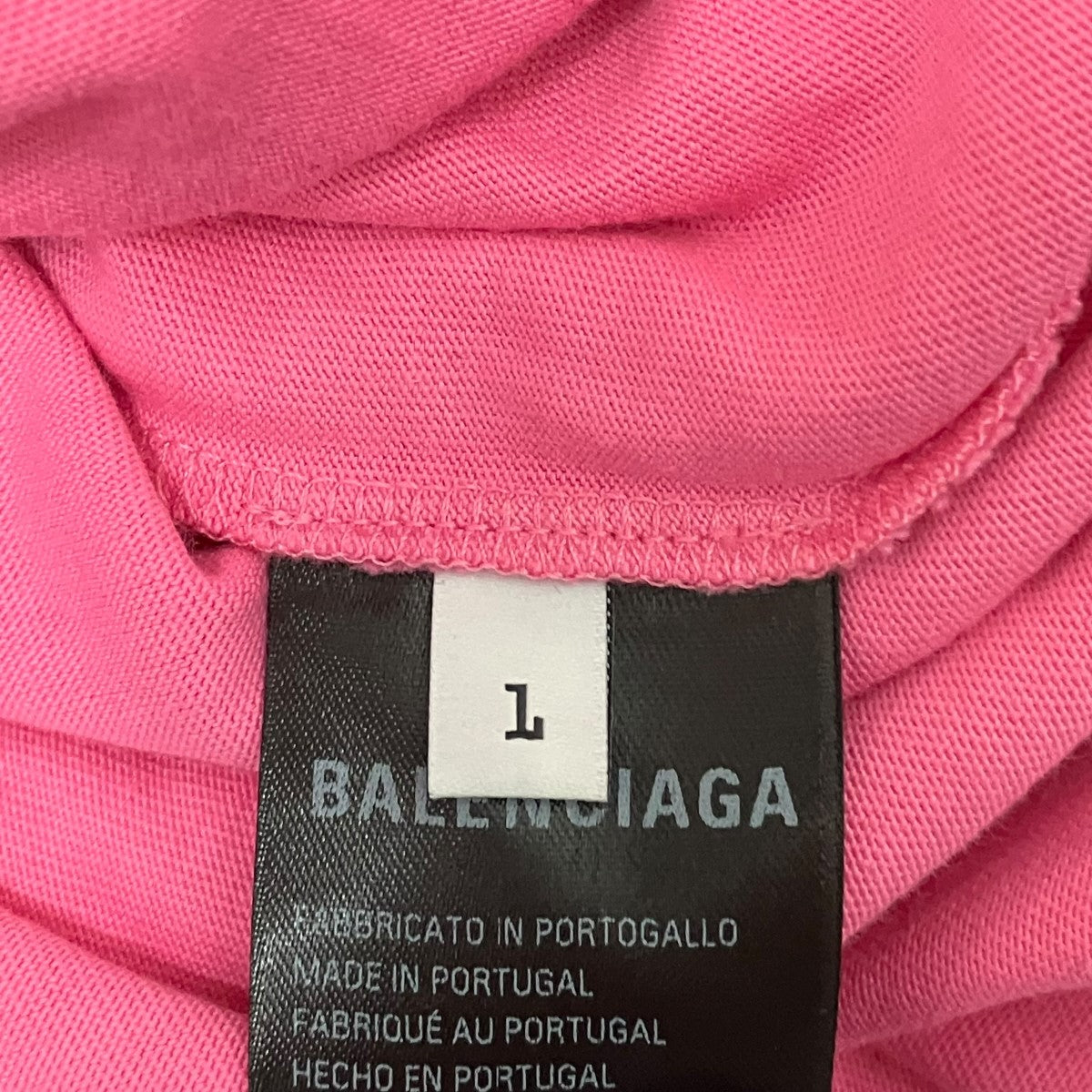 BALENCIAGA ダメージ加工レイヤードカットソー818555 古着・中古-7枚目のアイテム画像