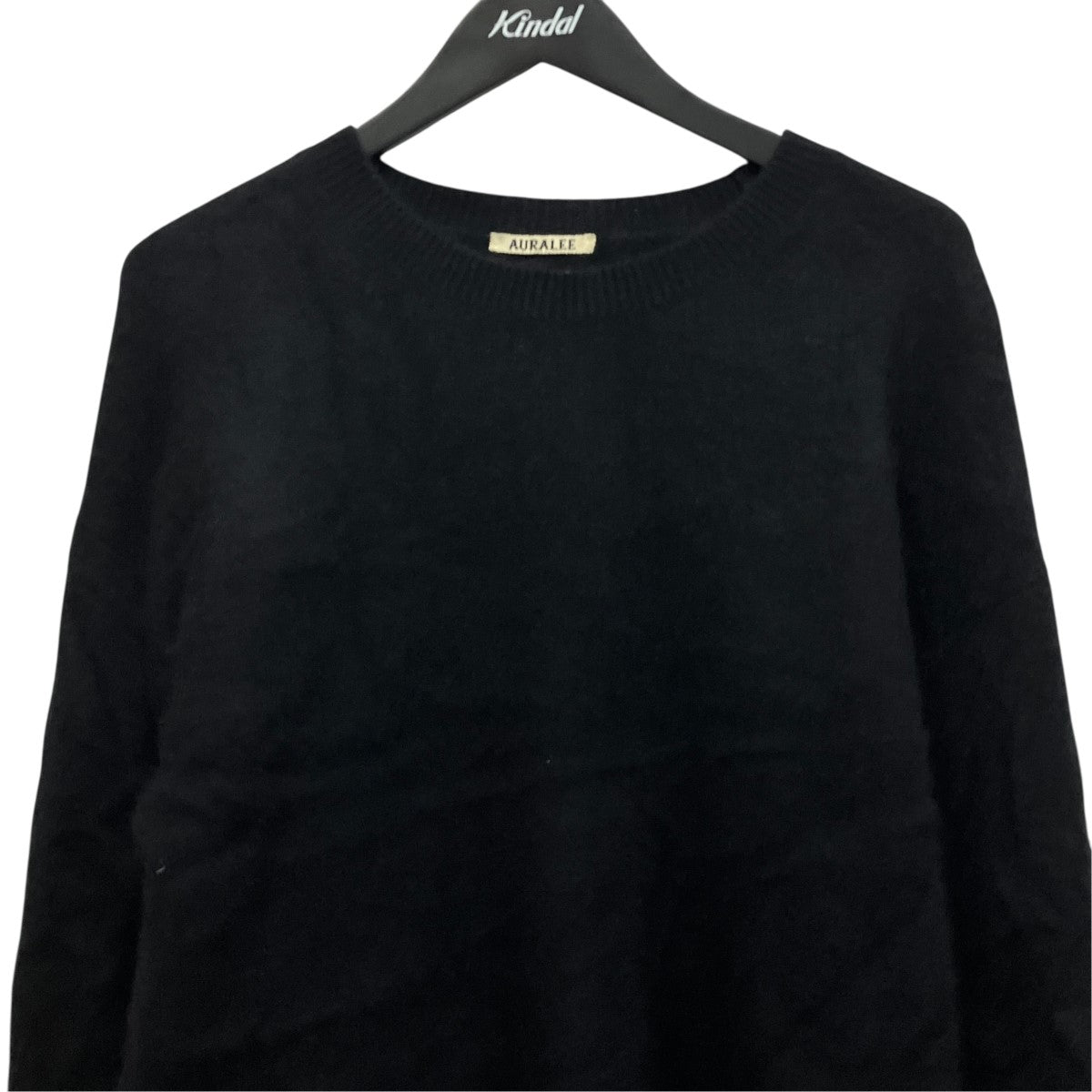 21AWカシミヤクルーネックニットA21AP01BC BABY CASHMERE KNIT P/O