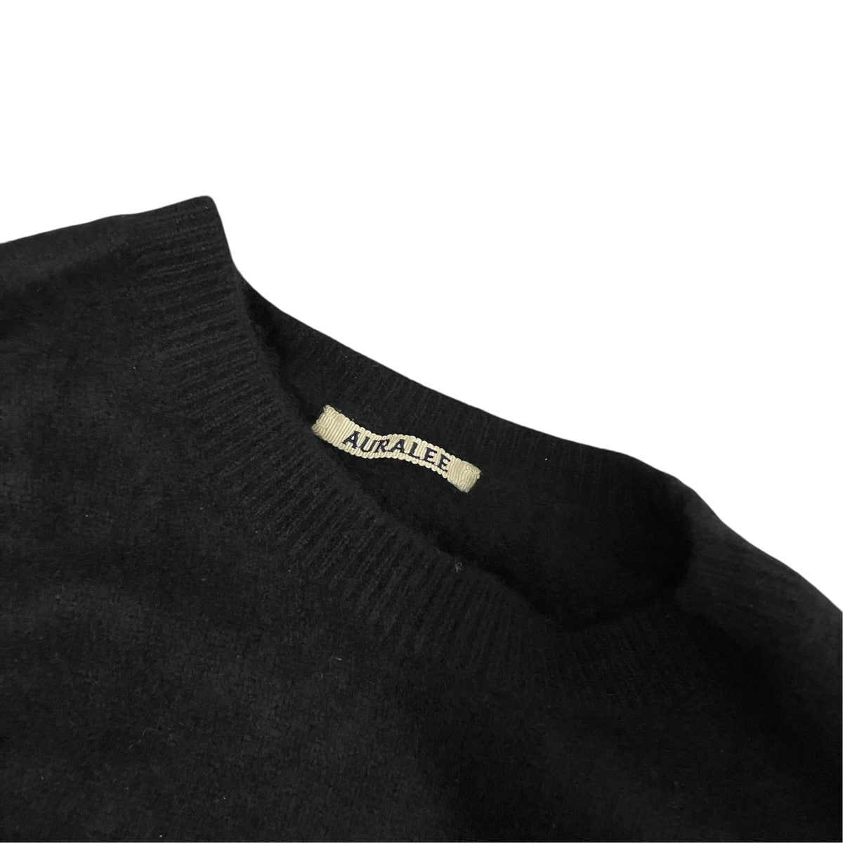 21AWカシミヤクルーネックニットA21AP01BC BABY CASHMERE KNIT P/O